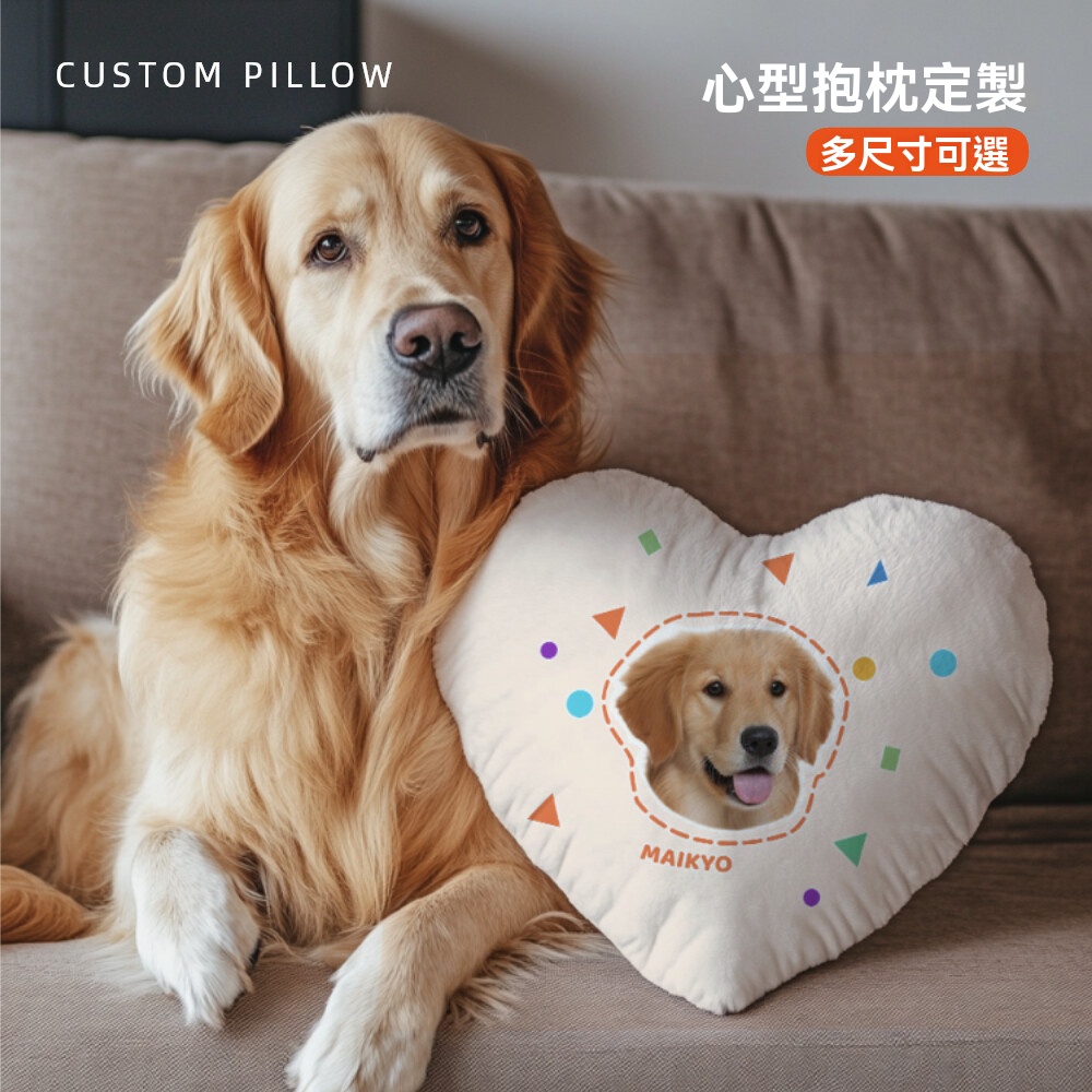 【仟貝寵物高訂】獨一無二的寵物抱枕